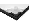 Wandspannrahmen mit 25 mm Profiltiefe – technisches Detail des Aluminiumprofils