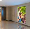 XXL PVC Backlit Banner an Wandfläche – optimale Wirkung durch Hinterleuchtung