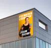 XXL PVC Frontlit Banner 510 g – großformatige Plane für Werbung an Gebäudefassaden