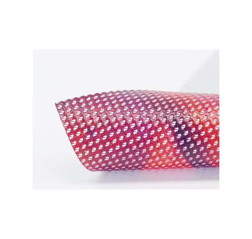 Detailansicht beidseitige Mesh-Plane – robuste Struktur mit brillanten Farben