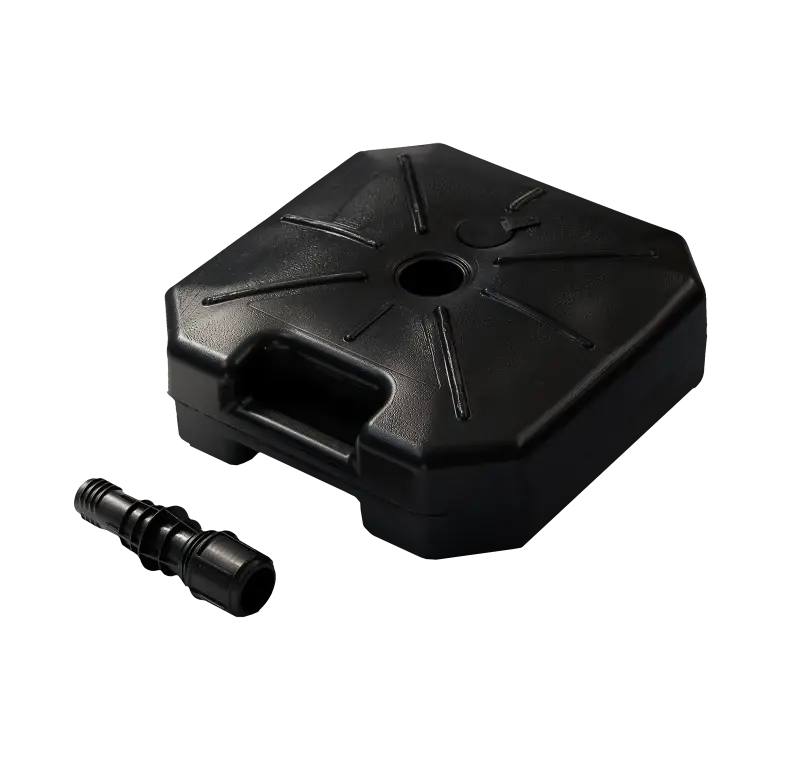 Befüllbarer Kunststofffuß