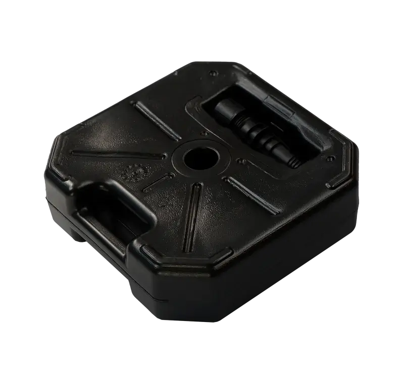 Befüllbarer Kunststofffuß