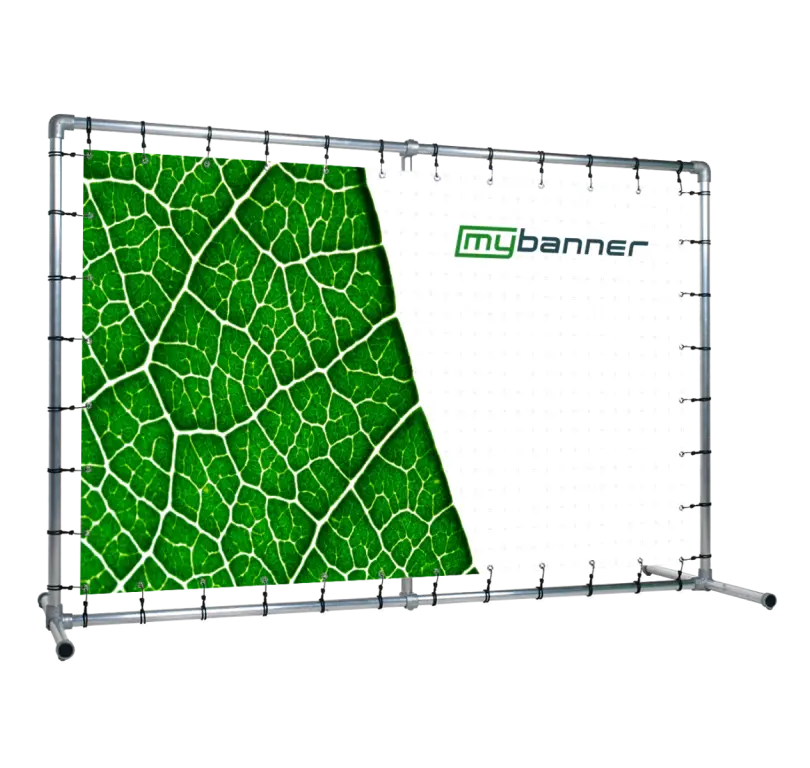 Bannerrahmen Stand und Wand