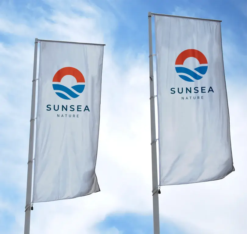 Werbefahnen im Digitaldruck (ECO-Line)