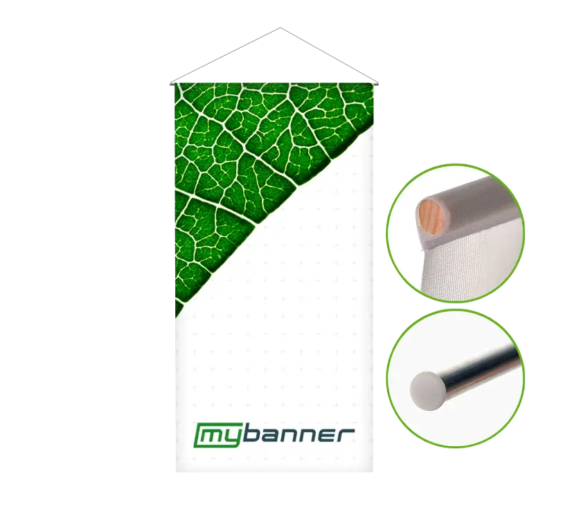 Schaufenster Banner (ECO-Line)