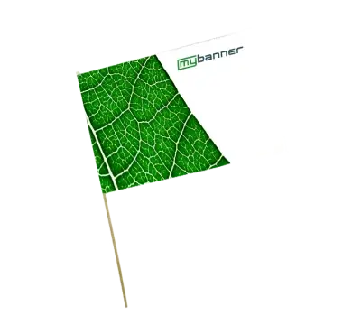 Schwenkfahne mit Holzstiel