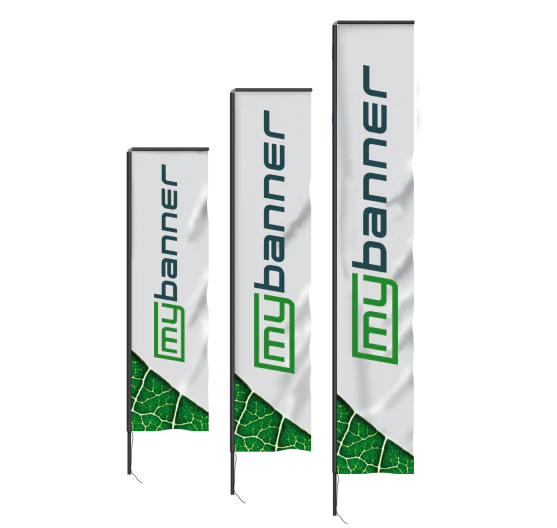 Beachflag Square &ndash; maximale Werbefl&auml;che, maximale Wirkung