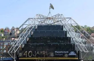 Planetarium Jubiläumsbanner